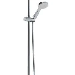 Bristan Prism Rear-Fed Exposed Chrome Thermostatic Mixer Shower With Rigid Riser Kit & Diverter