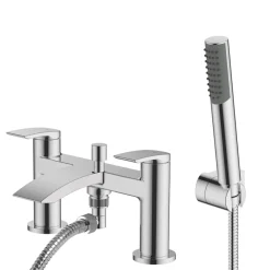Essentials Wye Deck-Mounted Bath/Shower Mixer Tap