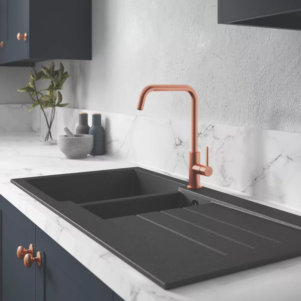 Abode Althia Kitchen Mixer Tap Copper 2 Abode Althia Kitchen Mixer Tap Copper - Image 2