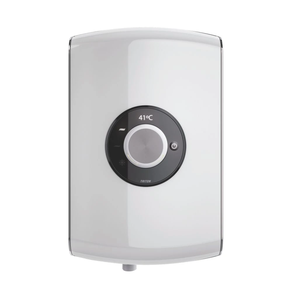 Triton Amore Gloss White 9.5kW Electric Shower - Image 3