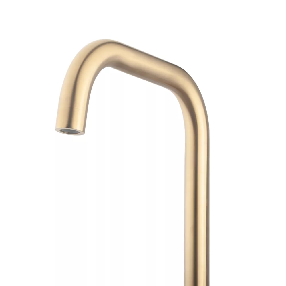 Swirl Tap Brushed Brass - Image 2