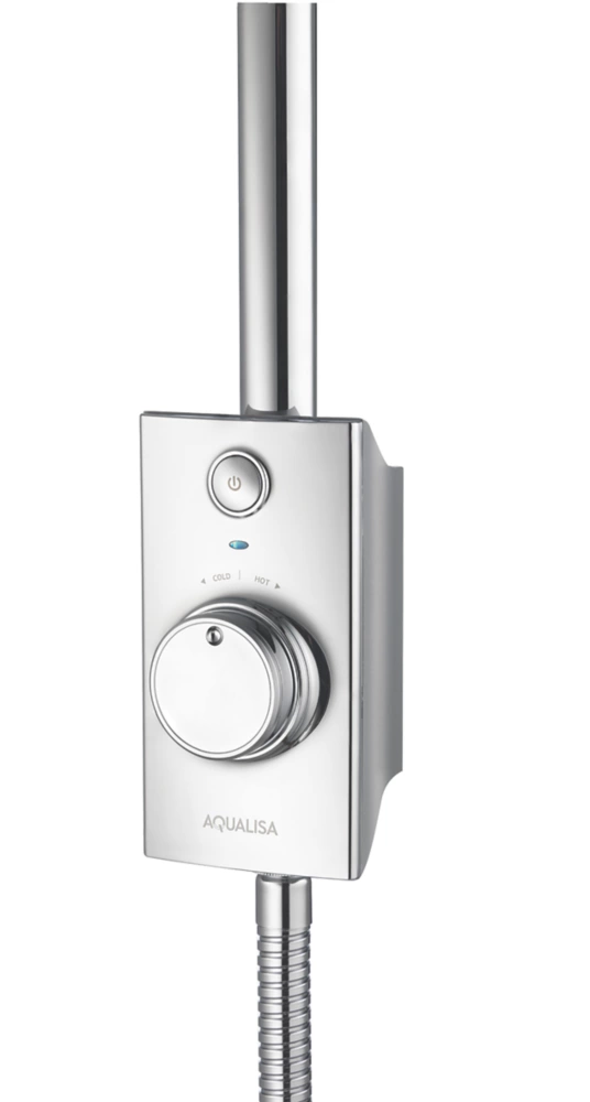 Aqualisa Visage Smart HP/Combi Ceiling-Fed Chrome Thermostatic Smart Shower - Image 2