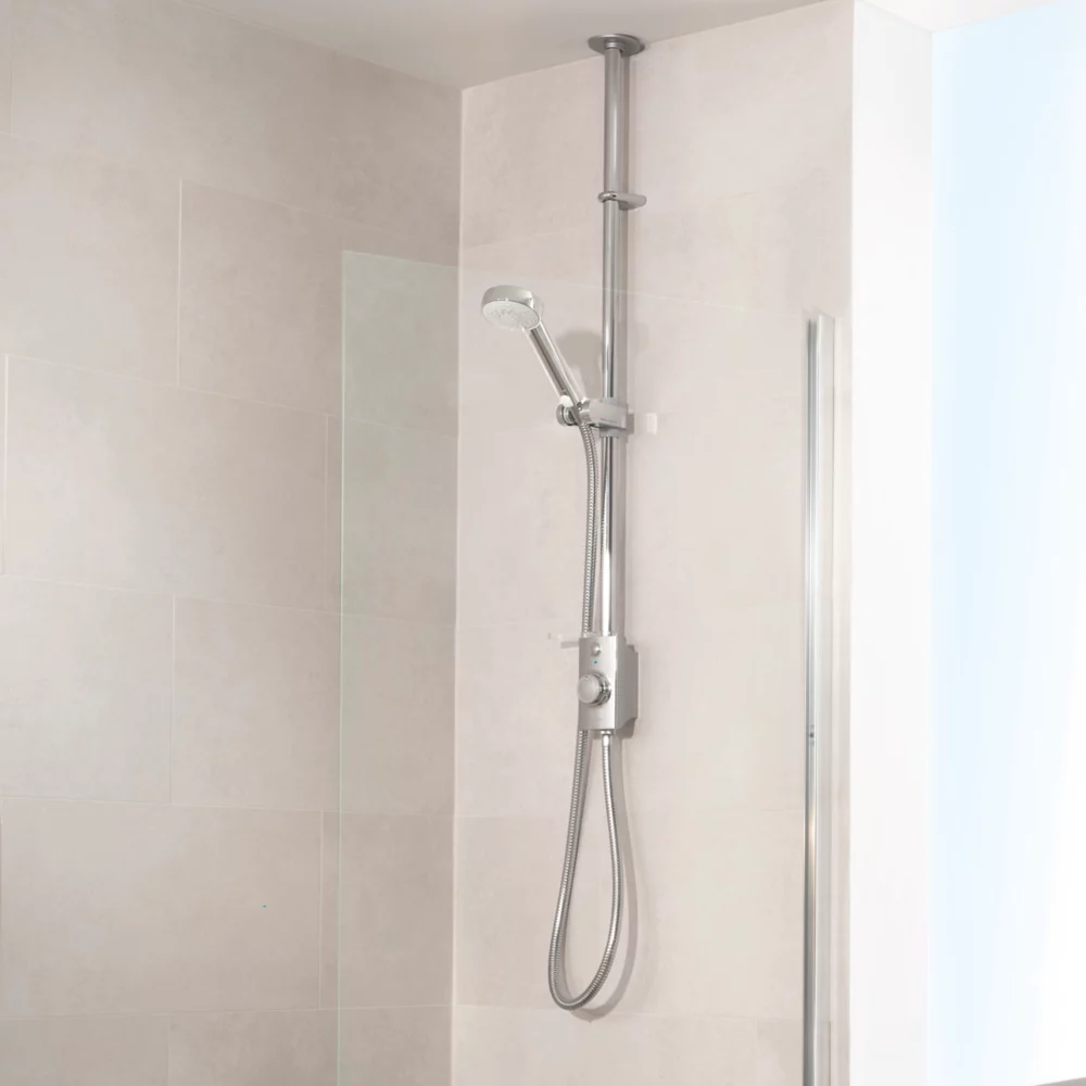 Aqualisa Visage Smart HP/Combi Ceiling-Fed Chrome Thermostatic Smart Shower - Image 4