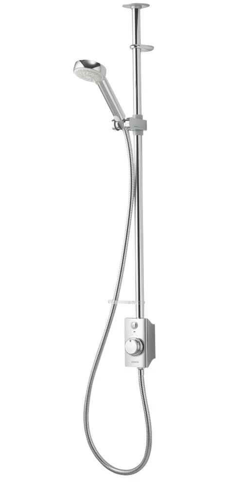 Aqualisa Visage Smart HP/Combi Ceiling-Fed Chrome Thermostatic Smart Shower