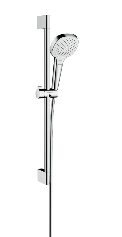Hansgrohe Croma Select E Vario EcoSmart Shower Kit Modern Design Chrome / White