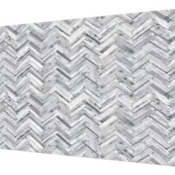 Splashwall White / Grey Matt MDF Splashback 2440 X 1220 X 9mm