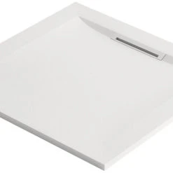 Mira Flight Level Safe Square Shower Tray White 800 X 800 X 25mm