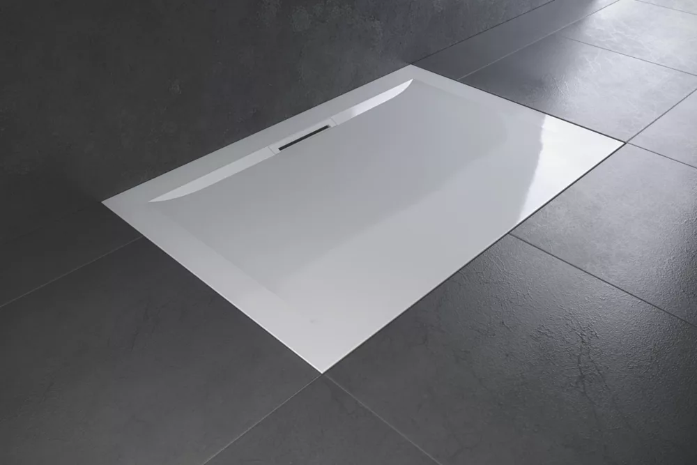 Mira Flight Level Safe Rectangular Shower Tray White 1000 X 800 X 25mm 3 Mira Flight Level Safe Rectangular Shower Tray White 1000 X 800 X 25mm - Image 3