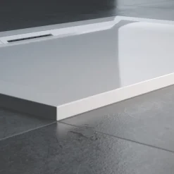 Mira Flight Level Safe Rectangular Shower Tray White 1000 X 800 X 25mm 12 Mira Flight Level Safe Rectangular Shower Tray White 1000 X 800 X 25mm -Zenith Shop 847HR A4