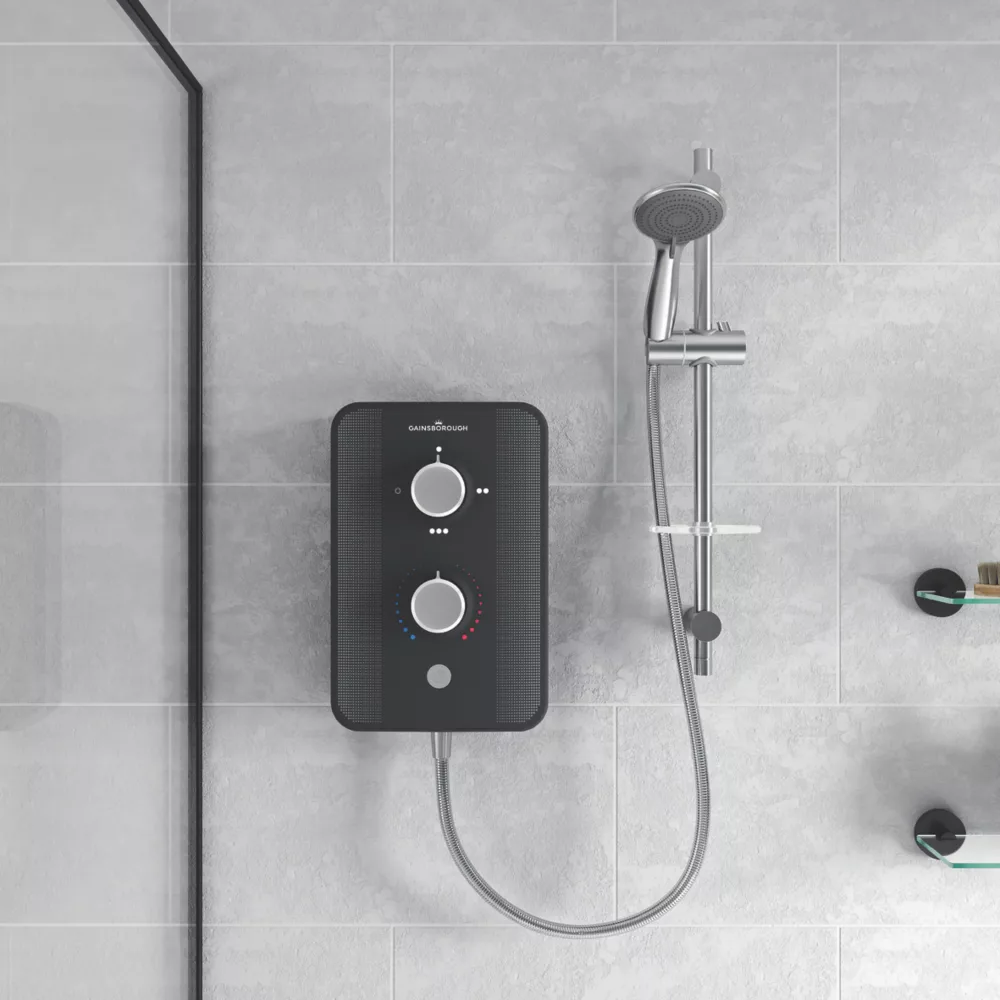 Gainsborough Slim Duo Black 8.5kW Electric Shower - Image 5