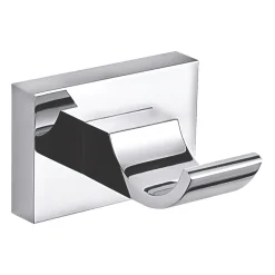 Aqualux York Single Robe Hook Chrome