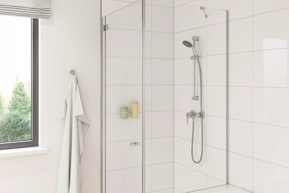 Grohe Quickfix Start Exposed Mixer Shower Valve Fixed Chrome - Image 4