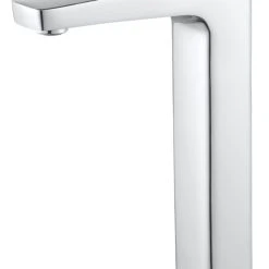 Swirl Swindale Tall Basin Mixer Silver