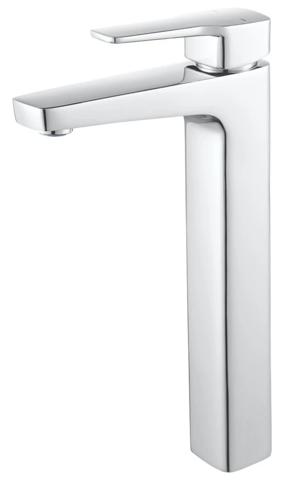 Swirl Swindale Tall Basin Mixer Silver