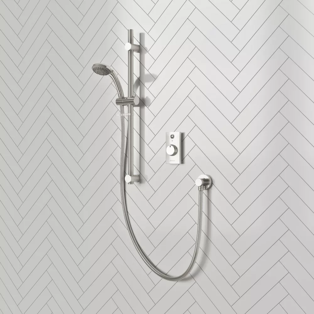 Aqualisa Visage HP/Combi Rear-Fed Single Outlet Chrome Thermostatic Digital Shower - Image 2