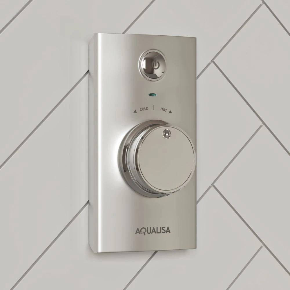 Aqualisa Visage HP/Combi Rear-Fed Single Outlet Chrome Thermostatic Digital Shower - Image 3