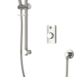 Aqualisa Visage HP/Combi Rear-Fed Single Outlet Chrome Thermostatic Digital Shower