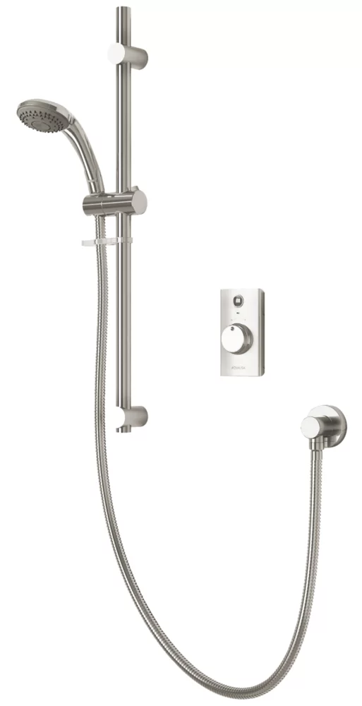 Aqualisa Visage HP/Combi Rear-Fed Single Outlet Chrome Thermostatic Digital Shower