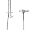 Triton Leona Rear-Fed Exposed Chrome Thermostatic Mixer Shower