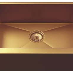 ETAL Excel 1 Bowl Stainless Steel Belfast Kitchen Sink 600 X 450 X 200mm