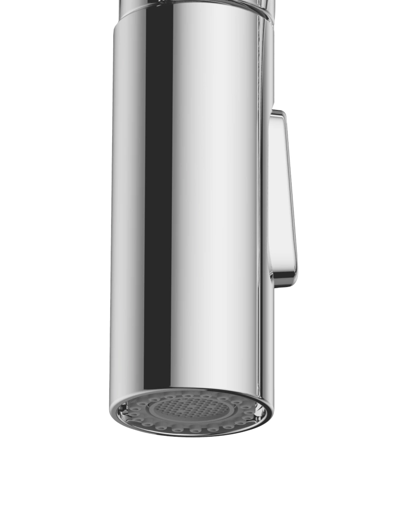 Essentials Butleigh Pull-Out Kitchen Mono Mixer Chrome - Image 2