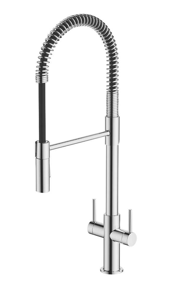 Essentials Butleigh Pull-Out Kitchen Mono Mixer Chrome