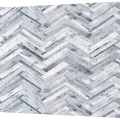 Splashwall Grey / White Alloy Splashback 600 X 800 X 4mm