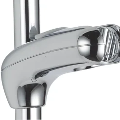 Mira Riser Rail Clamp Bracket Chrome 120mm