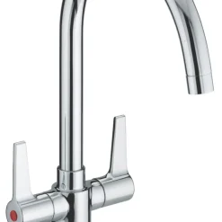 Bristan Design Utility Lever Easyfit Kitchen Sink Mixer Tap Chrome