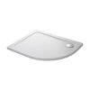 Mira Flight Low Offset Quadrant Shower Tray LH White 1000 X 800 X 40mm