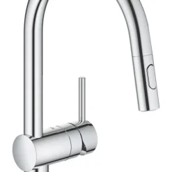Grohe Minta 31862000 Pull-Out Spray Mono Mixer Tap Chrome