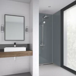 Splashwall Bathroom Splashback Gloss Flint 600 X 2420 X 4mm