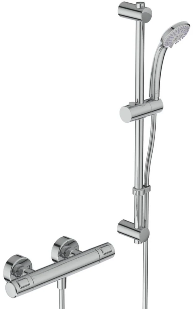 Ideal Standard Ceratherm T25 HP/Combi Flexible Exposed Chrome Thermostatic Shower Mixer
