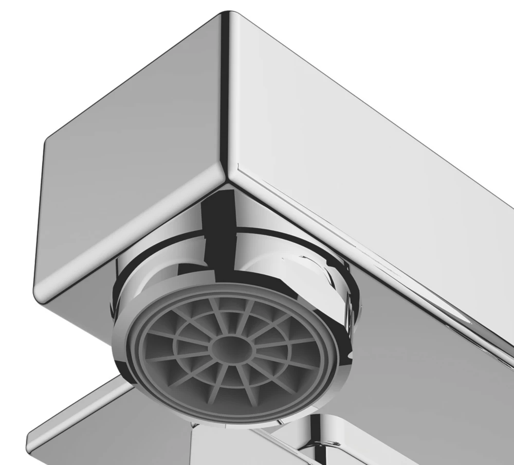 Swirl Carna Deck-Mounted Bath Shower Mixer - Image 4