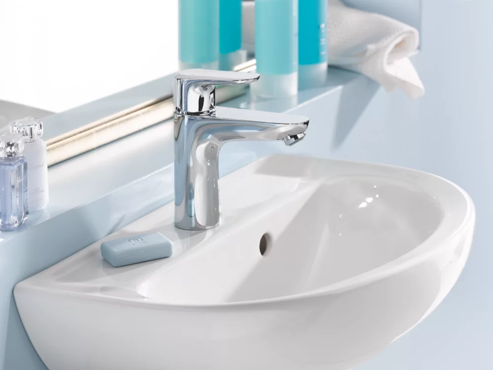 Hansgrohe Ecos L EcoSmart Basin Mono Mixer Tap Chrome - Image 2