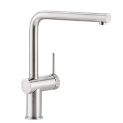 Abode Fraction Mono Mixer Kitchen Tap Brushed Nickel