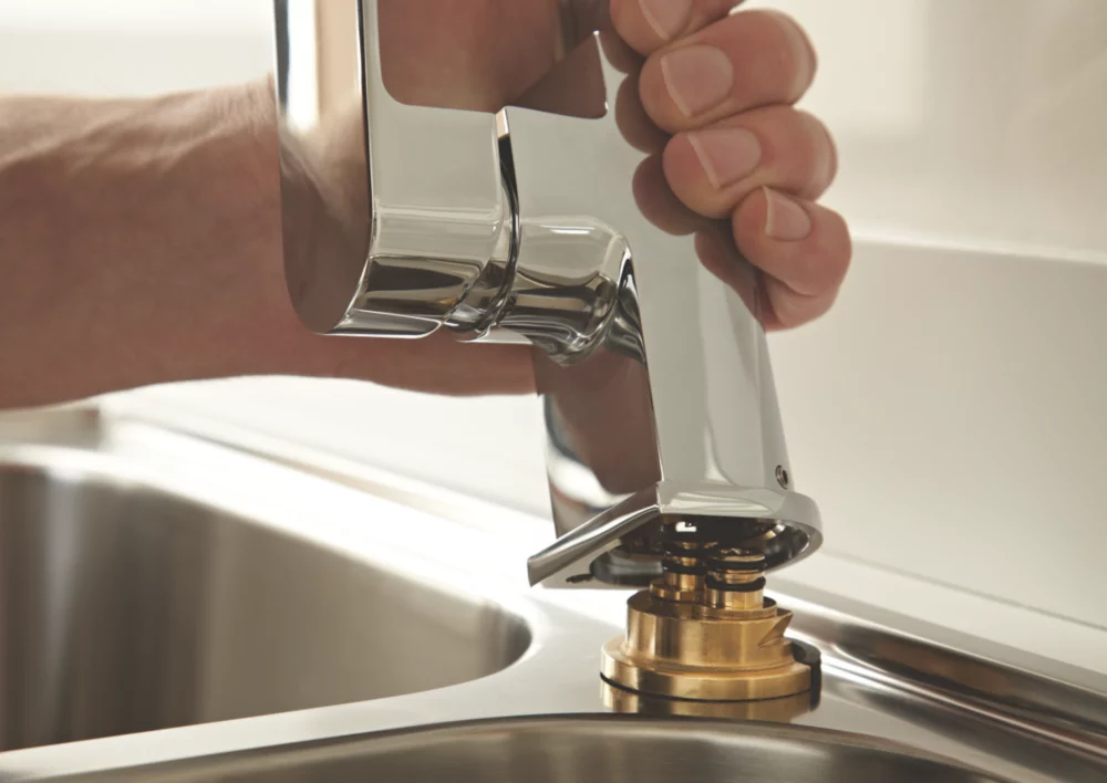 Bristan Monza EasyFit Mono Mixer Kitchen Tap Chrome - Image 3