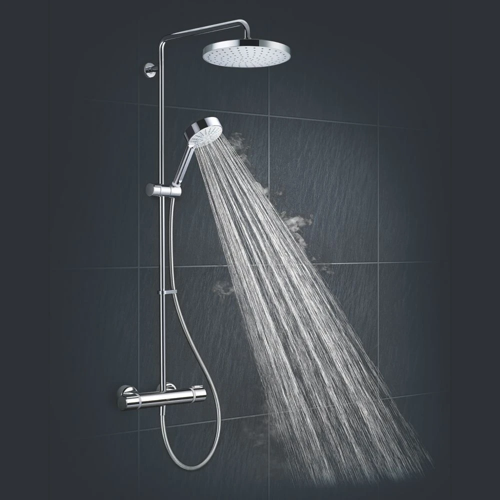 Mira Atom ERD Rear-Fed Exposed Chrome Thermostatic Mixer Shower - Image 5
