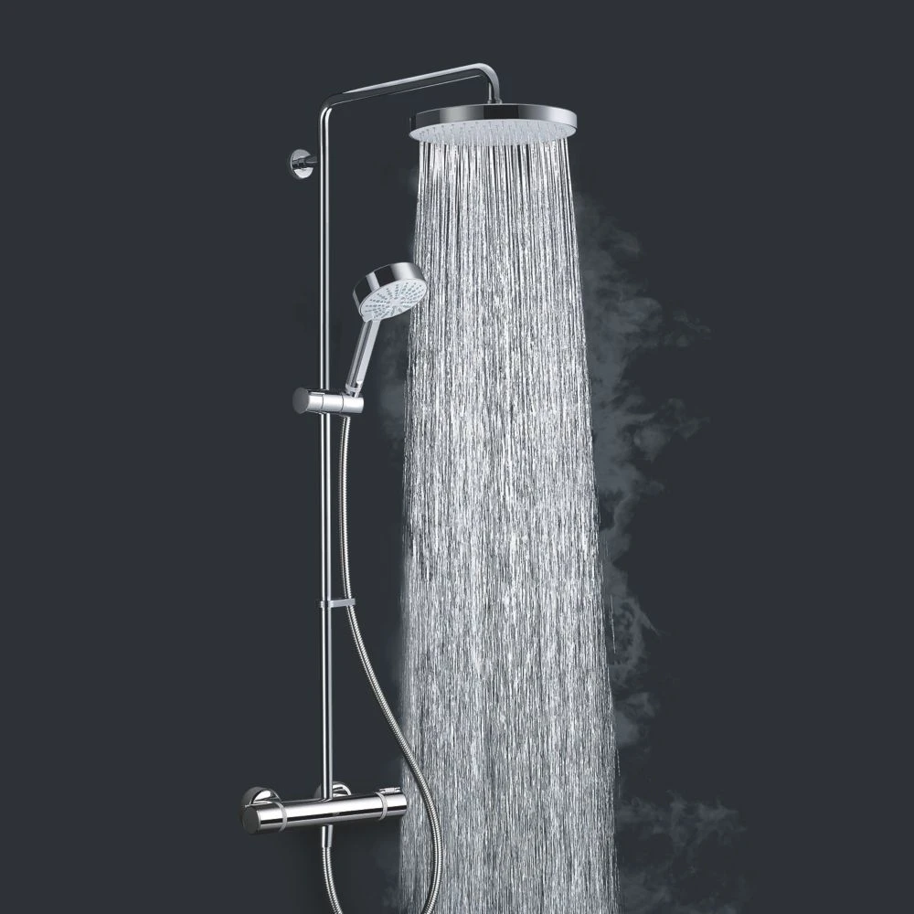 Mira Atom ERD Rear-Fed Exposed Chrome Thermostatic Mixer Shower - Image 6