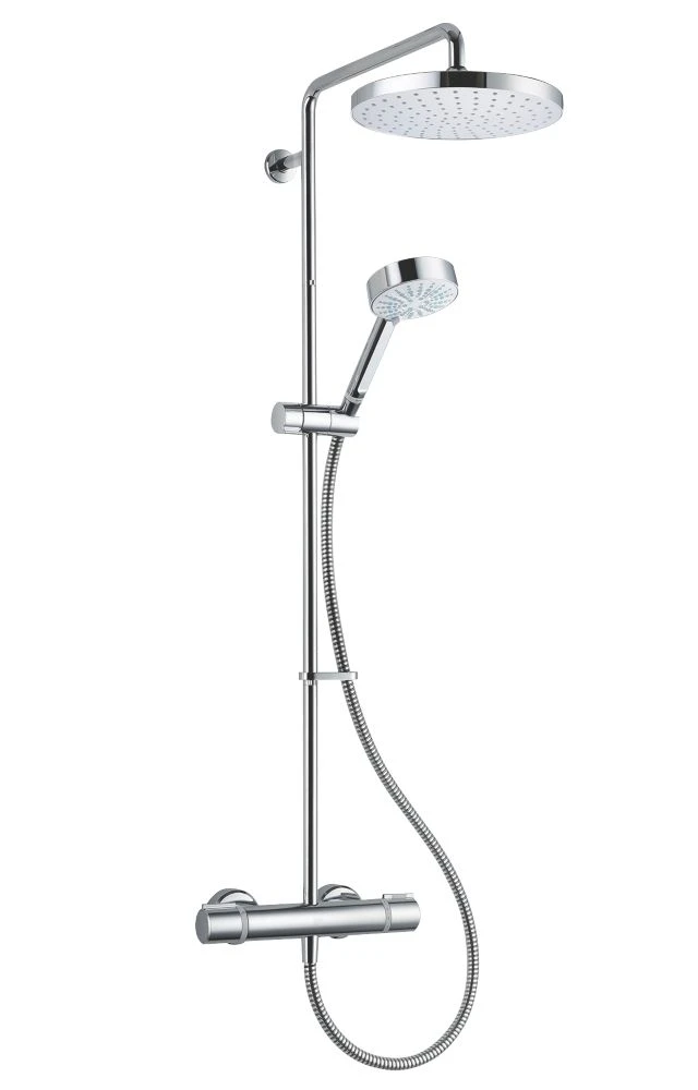 Mira Atom ERD Rear-Fed Exposed Chrome Thermostatic Mixer Shower