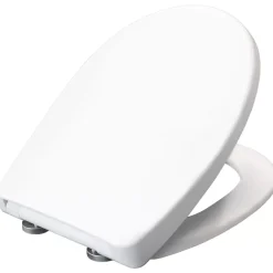 Bemis Click & Clean Classic Soft-Close With Quick-Release Toilet Seat Duraplast White