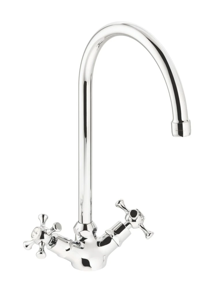Abode Burford Mono Kitchen Sink Mixer Chrome 1 Abode Burford Mono Kitchen Sink Mixer Chrome