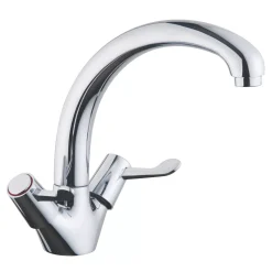Essentials Mono Mixer Kitchen Tap Chrome