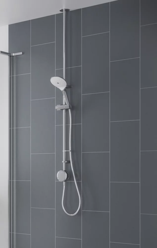Mira Activate Gravity-Pumped Ceiling-Fed Single Outlet Chrome Thermostatic Digital Mixer Shower 2 Mira Activate Gravity-Pumped Ceiling-Fed Single Outlet Chrome Thermostatic Digital Mixer Shower - Image 2