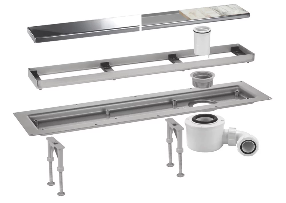 McAlpine CD600-P Channel Drain Polished Stainless Steel 610 X 150mm - Image 2