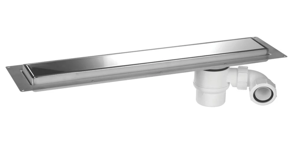 McAlpine CD600-P Channel Drain Polished Stainless Steel 610 X 150mm