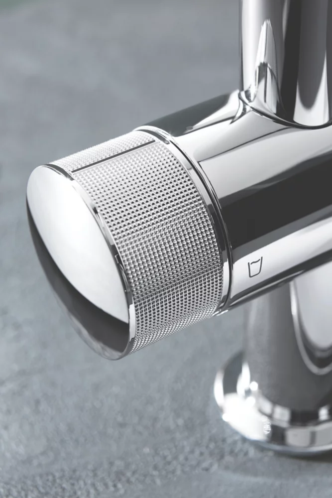 Grohe Blue Pure Eurosmart 2-Way Deck-Mounted Single-Lever Sink Mixer Filter Tap Chrome - Image 3