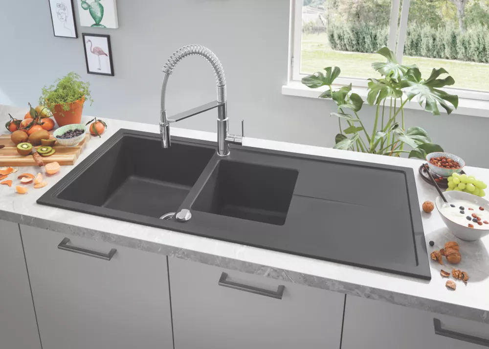 Grohe Get Professional 30360000 Pull-Out Kitchen Tap Chrome - Image 3