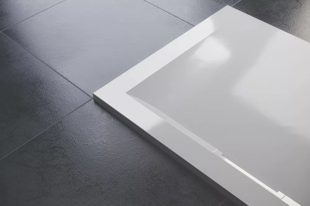 Mira Flight Level Rectangular Shower Tray White 1400 X 800 X 25mm - Image 6