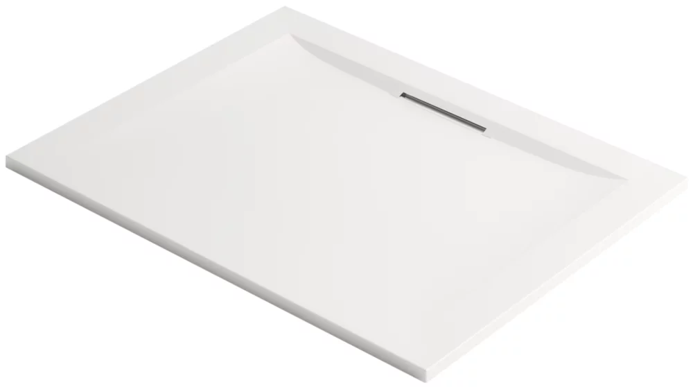 Mira Flight Level Rectangular Shower Tray White 1400 X 800 X 25mm